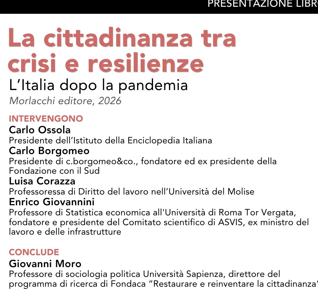 La cittadinanza tra crisi e resilienze