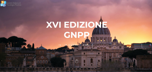 XVI Giornate Nazionali di Psicologia Positiva