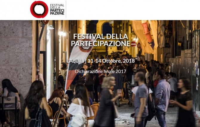 Fondaca al Festival della Partecipazione de L’Aquila