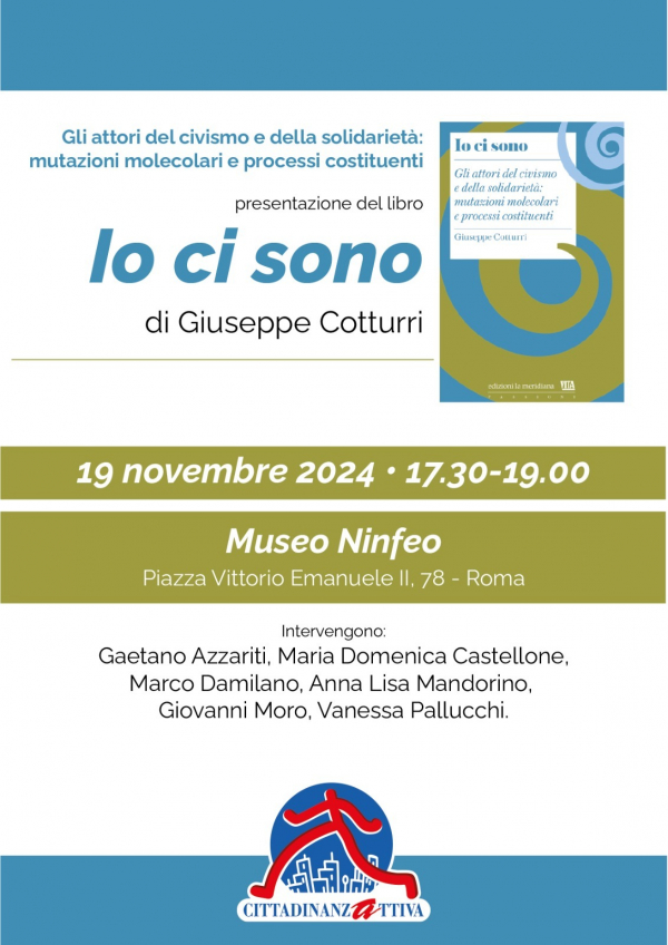 Io ci sono - Presentazione 19 novembre